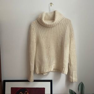 Banana Republic Italian Yarn Turtleneck Sweater